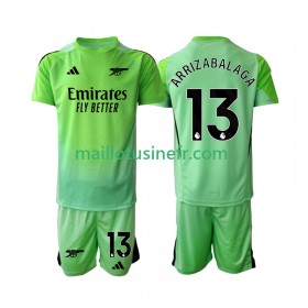 Maillot de Foot Arsenal Kepa Arrizabalaga 13 Extérieur Gardien 2025-26 - Enfant